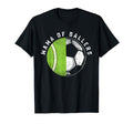 Mama Ballers Tennis Player Son Soccer T-Shirt - Trendy Graphic Men Women - T-Shirt, Sweatshirt, Hoodie