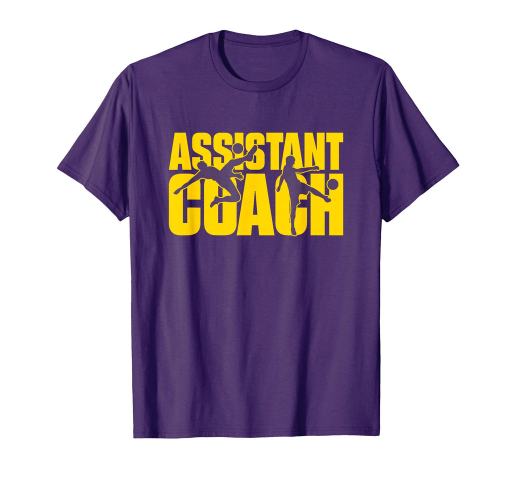 Assistant Soccer Coach T-Shirt - Graphic Print Men Women - T-Shirt, Sweatshirt, Hoodie