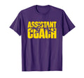 Assistant Soccer Coach T-Shirt - Graphic Print Men Women - T-Shirt, Sweatshirt, Hoodie