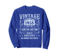 1958 T Shirts Funny 1958 Birthday Sweatshirt - Trendy Graphic Unisex - T-Shirt, Sweatshirt, Hoodie