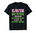 Badass Gavin Name Unique Nickname T-Shirt - Fun Novelty Design for Adults - T-Shirt, Sweatshirt, Hoodie