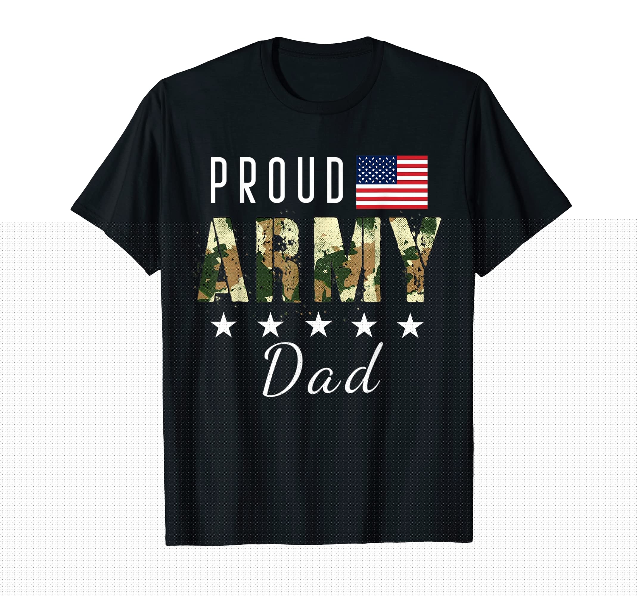 Proud Military Camouflage Proud T-Shirt - Casual Everyday Wear for Adults - T-Shirt, Sweatshirt, Hoodie