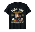 Sideline Social Club Soccer Mom Game T-Shirt - Graphic Print for Adults - T-Shirt, Sweatshirt, Hoodie