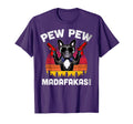 Frenchie Pew Pew Madafakas French T-Shirt - Novelty Apparel for Adults - T-Shirt, Sweatshirt, Hoodie