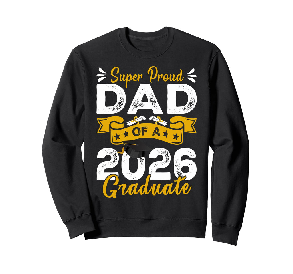 Proud Family 2026 Senior Graduate T-Shirt - Unique Graphic Men Women - T-Shirt, Sweatshirt, Hoodie