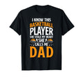 She Calls Me Basketball Dad T-Shirt - Minimalist Print for Adults - T-Shirt, Sweatshirt, Hoodie