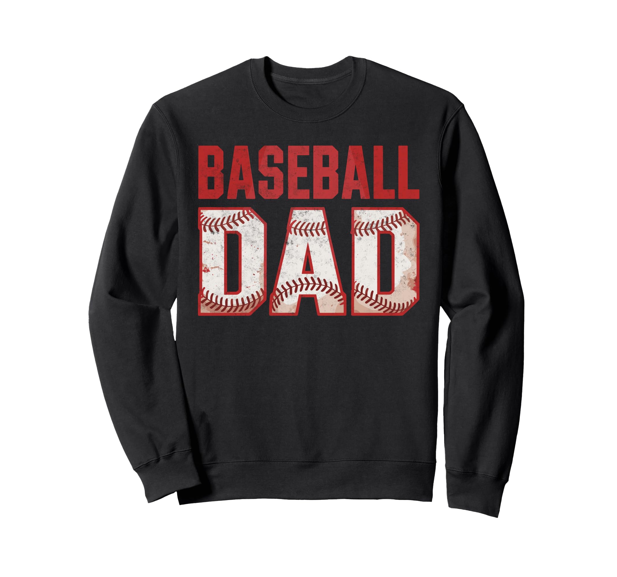Baseball Dad Father Player Sweatshirt - Casual Everyday Wear for Adults - T-Shirt, Sweatshirt, Hoodie