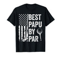 Best Papu Par Usa Flag Golf T-Shirt - Fun Novelty Design for Adults - T-Shirt, Sweatshirt, Hoodie