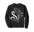 Cat Treble Clef Symbol Music Sweatshirt - Fun Novelty Design for Adults - T-Shirt, Sweatshirt, Hoodie