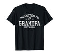 Promoted To Grandpa Est 2026 Grandparents T-Shirt - Unique Graphic Unisex - T-Shirt, Sweatshirt, Hoodie