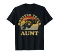 Monster Truck Aunt Sunset Aunts T-Shirt - Fun Novelty Design for Adults - T-Shirt, Sweatshirt, Hoodie