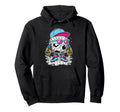 Soccer Ball Melting Ice Cream Drip Hoodie - Fun Novelty Design Men Women - T-Shirt, Sweatshirt, Hoodie