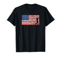 Golfer Golf Fourth American Flag T-Shirt - Casual Everyday Wear Men Women - T-Shirt, Sweatshirt, Hoodie