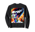 Frankenstein Monster And Sweatshirt - Casual Everyday Wear for Adults - T-Shirt, Sweatshirt, Hoodie