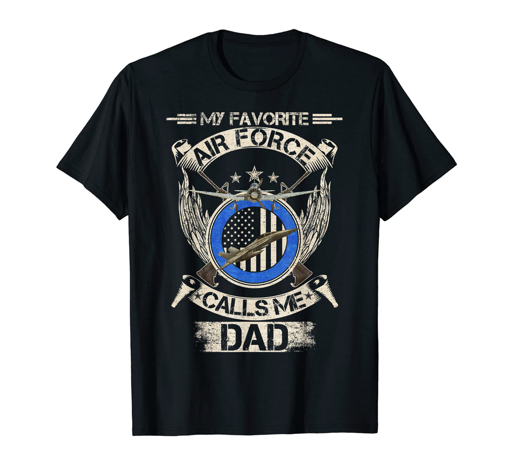 My Favorite Us Air Force Veteran Calls T-Shirt - Trendy Graphic for Adults - T-Shirt, Sweatshirt, Hoodie