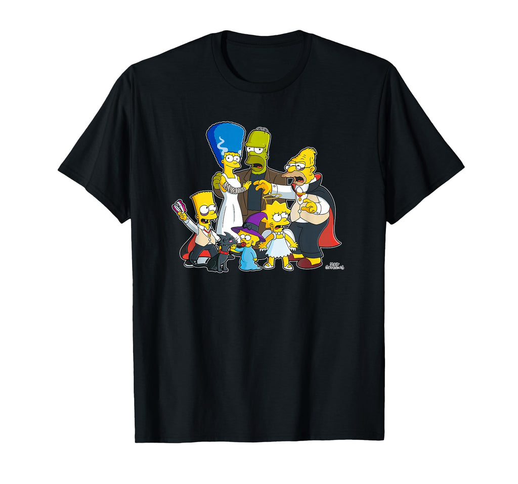 Simpsons Family Treehouse Horror T-Shirt - Fun Novelty Design for Adults - T-Shirt, Sweatshirt, Hoodie