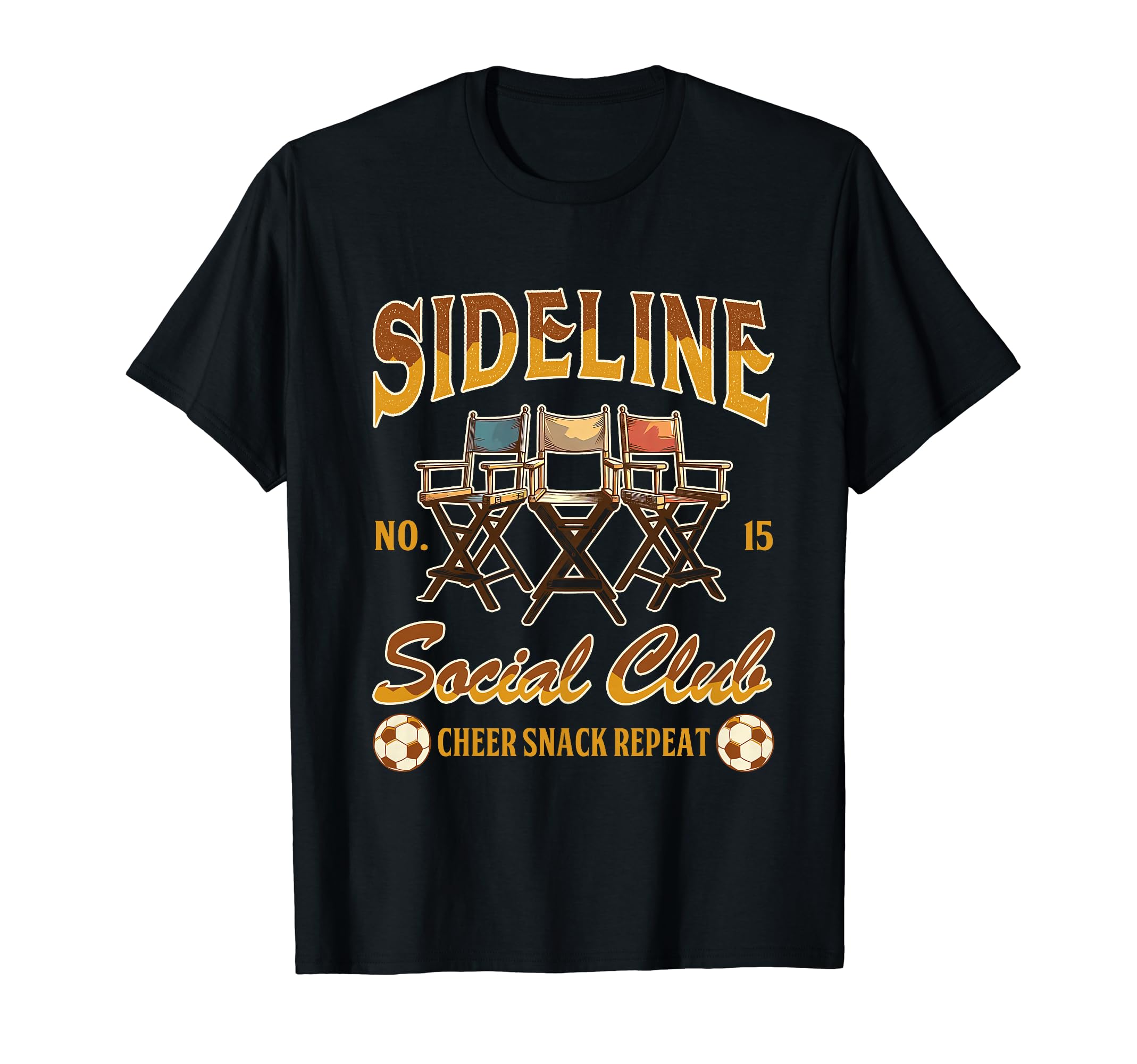 Soccer Mom Family Sideline Social Club T-Shirt - Aesthetic Graphic Unisex - T-Shirt, Sweatshirt, Hoodie