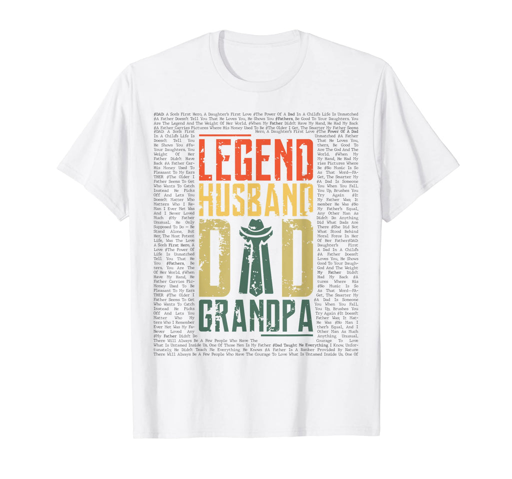 Mens Fathers Day Dad Legend Legend T-Shirt - Streetwear Style for Adults - T-Shirt, Sweatshirt, Hoodie