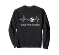 Soccer Goalkeeper Valentines I Sweatshirt - Minimalist Print Men Women - T-Shirt, Sweatshirt, Hoodie