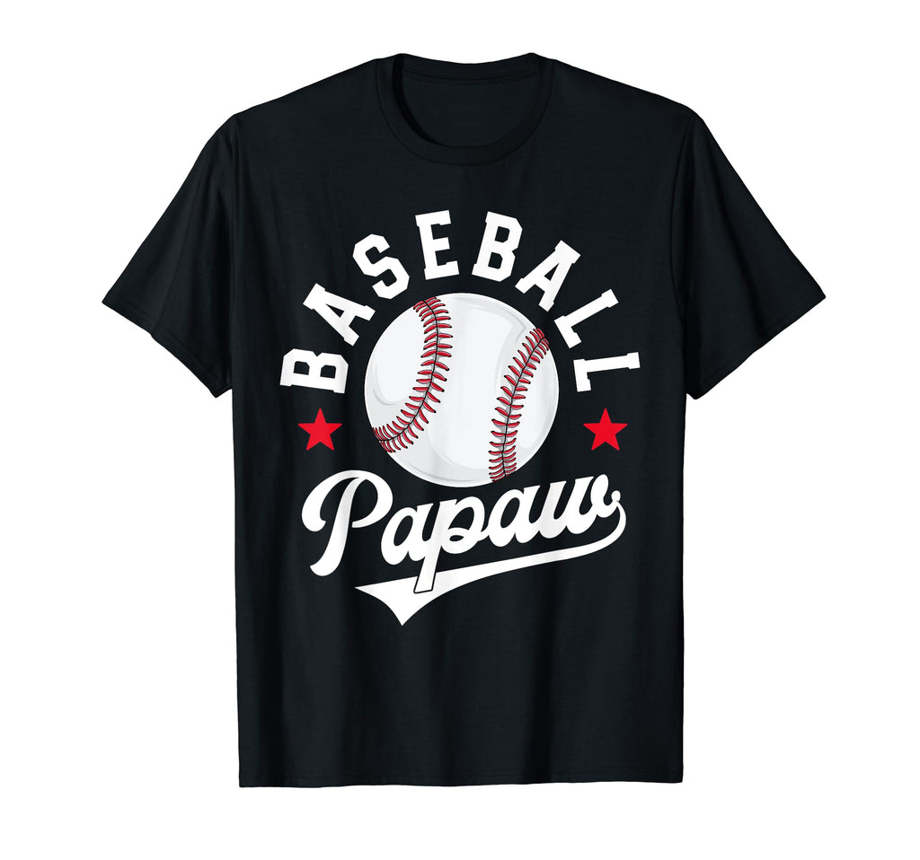 Baseball Papaw Matching Family Papa T-Shirt - Novelty Apparel Unisex - T-Shirt, Sweatshirt, Hoodie