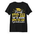 Proud Step Dad 2026 Magna Cum Laude T-Shirt - Graphic Print Unisex - T-Shirt, Sweatshirt, Hoodie