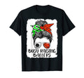 Busy Raising Ballers Messy Bun Funny T-Shirt - Streetwear Style Unisex - T-Shirt, Sweatshirt, Hoodie