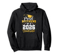 Proud Boyfriend Class 2026 Graduate Hoodie - Aesthetic Graphic Men Women - T-Shirt, Sweatshirt, Hoodie