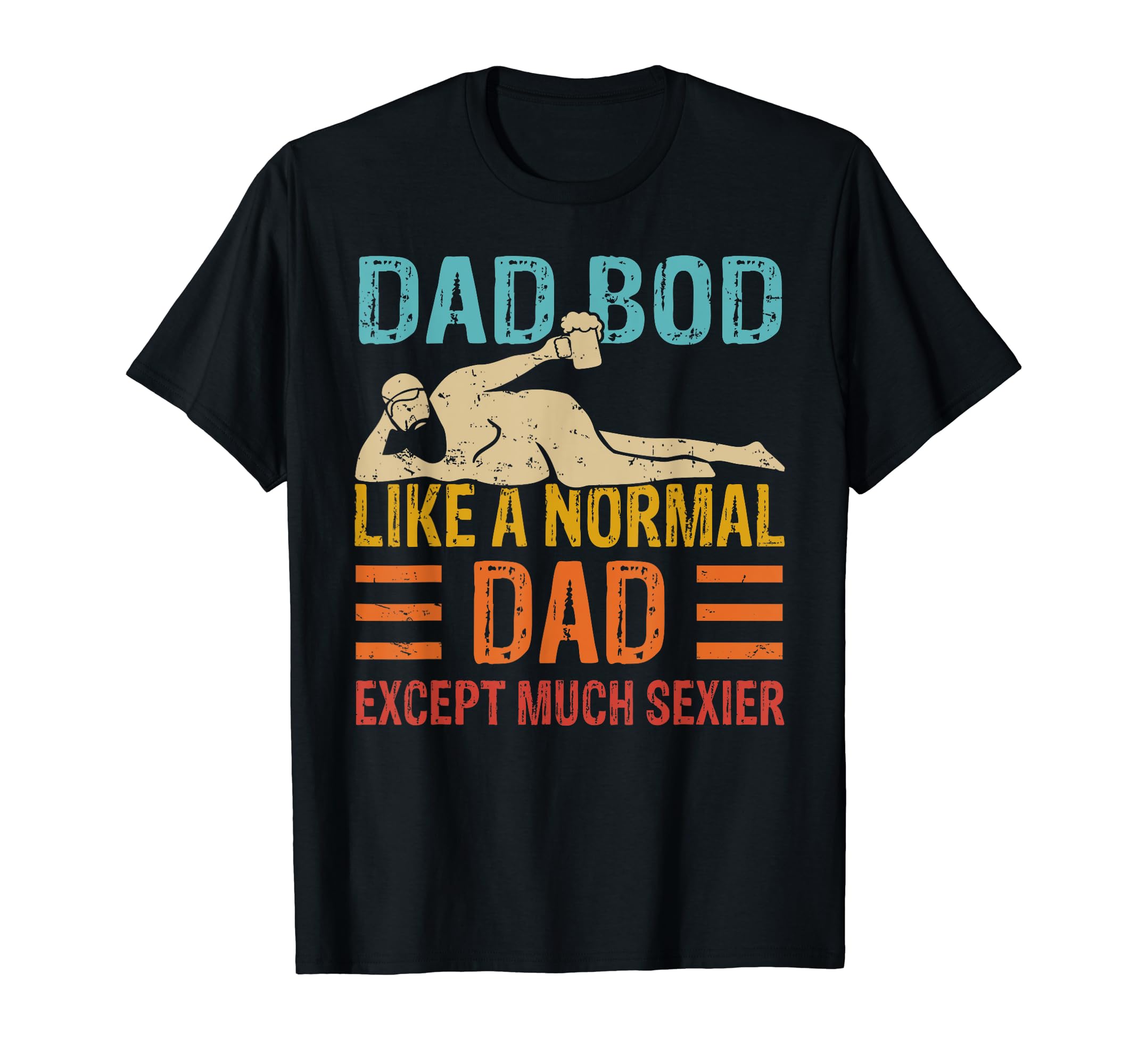 Mens Funny New Dad Bod Definition T-Shirt - Minimalist Print for Adults - T-Shirt, Sweatshirt, Hoodie