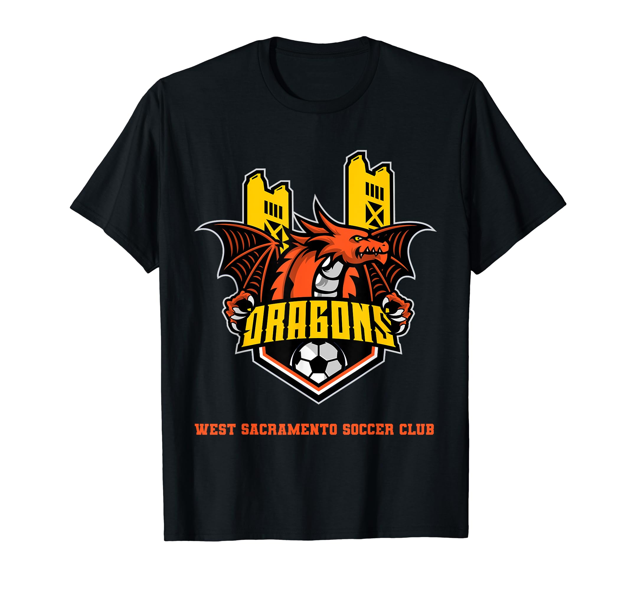 Dragons Soccer T-Shirt - Custom Art Print Unisex - T-Shirt, Sweatshirt, Hoodie