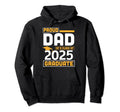 Proud Dad Class 2025 Graduate Daddy Hoodie - Trendy Graphic for Adults - T-Shirt, Sweatshirt, Hoodie