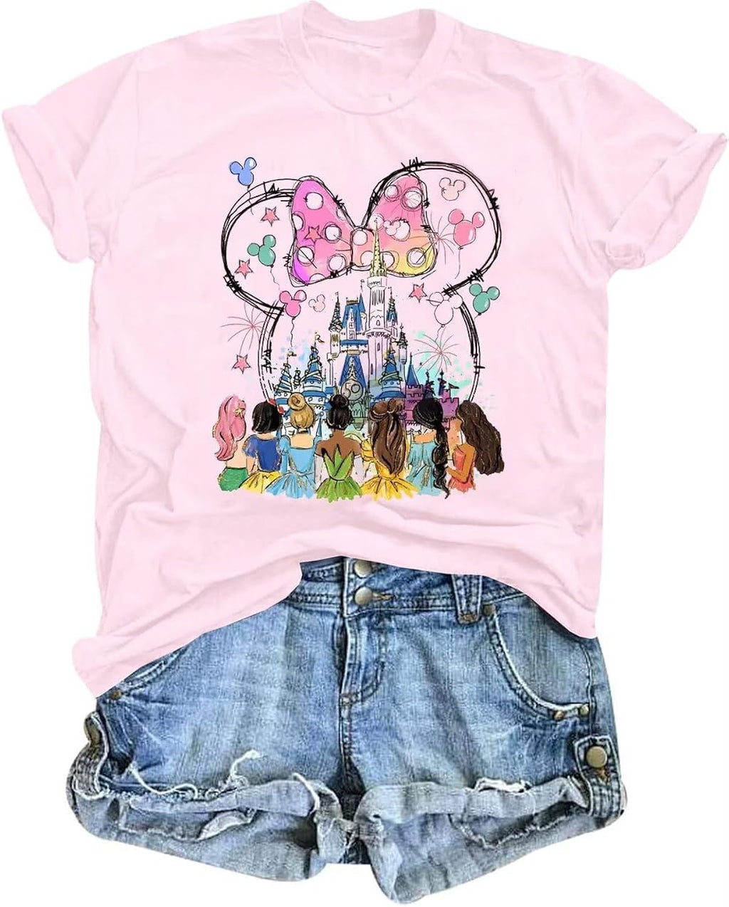 Magic Kingdom Women Castle Princess Tops Funny Family - Adult & Kids T-Shirts, Sweatshirts & Hoodies apparel design preview 1