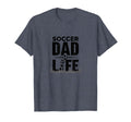 Soccer Dad Life Proud Sideline T-Shirt - Minimalist Print Men Women - T-Shirt, Sweatshirt, Hoodie