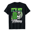 8 Year Old 8Th Birthday Soccer Ball T-Shirt - Graphic Print for Adults - T-Shirt, Sweatshirt, Hoodie