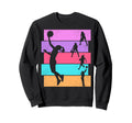 Colorful Basketball Player Slam Dunk Sweatshirt - Graphic Print Men Women - T-Shirt, Sweatshirt, Hoodie