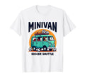 Minivan Soccer Shuttle Funny T-Shirt - Fun Novelty Design for Adults - T-Shirt, Sweatshirt, Hoodie