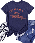 You Had Me at Day Drinking for Women Funny Party Cute - Adult & Kids T-Shirts, Sweatshirts & Hoodies apparel design preview 1