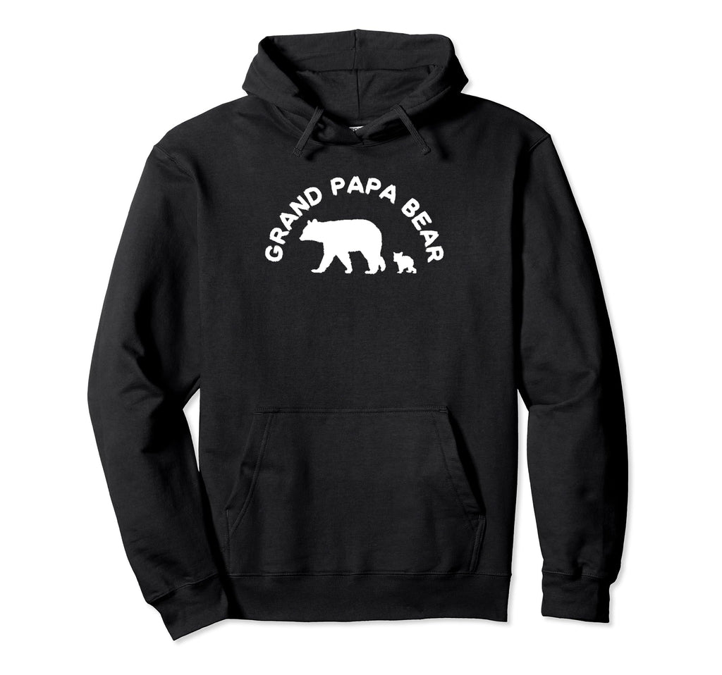 Grand Papa Bear 1 One Cub Fun Hoodie - Trendy Graphic Men Women - T-Shirt, Sweatshirt, Hoodie