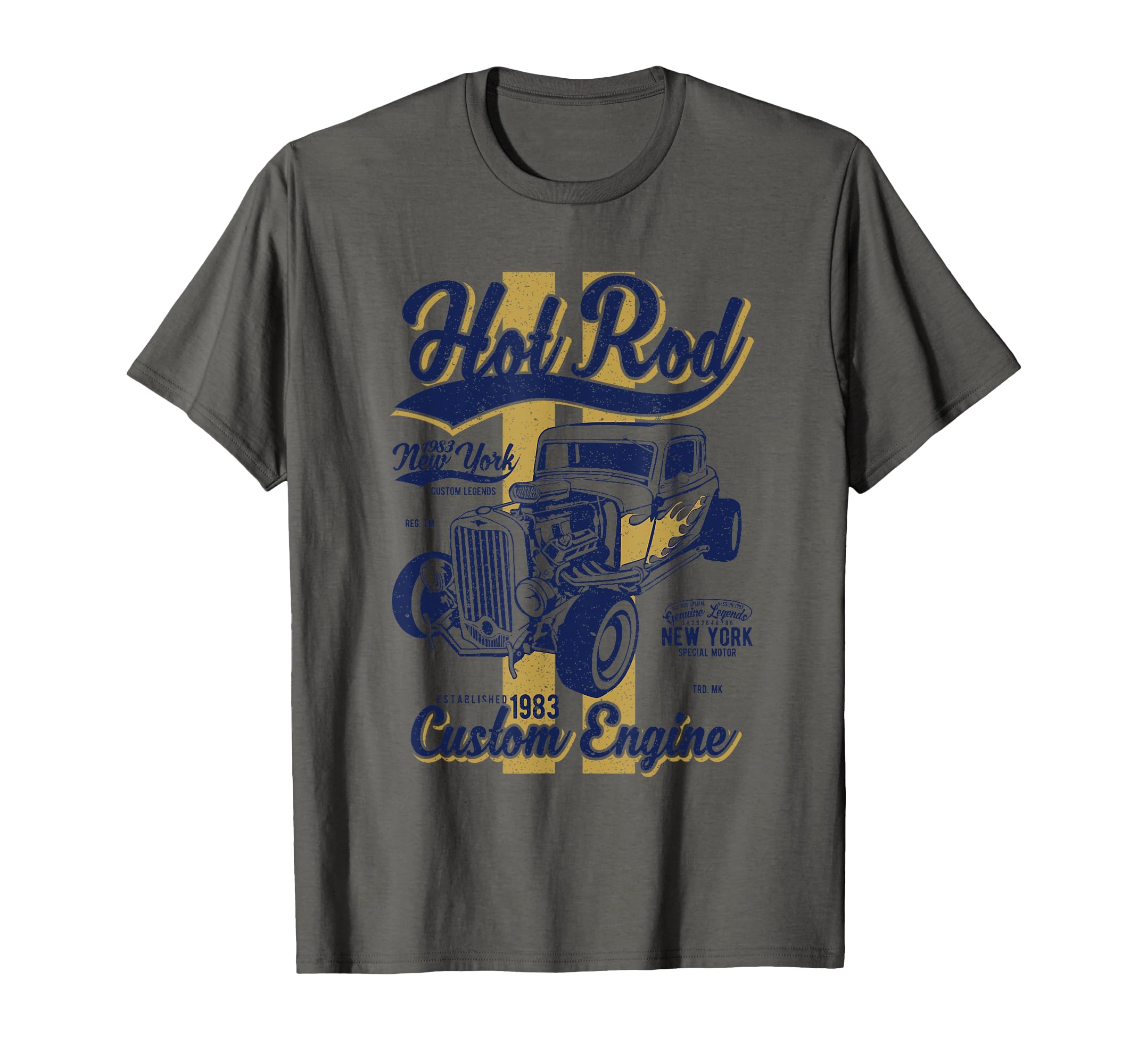 Hot Rod Custom Engine Hot Rod T-Shirt - Casual Everyday Wear Men Women - T-Shirt, Sweatshirt, Hoodie