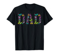 Dad Colorful Butterflies Fathers T-Shirt - Aesthetic Graphic for Adults - T-Shirt, Sweatshirt, Hoodie