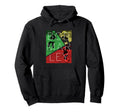 Bob Marley Soccer Split Hoodie - Graphic Print Unisex - T-Shirt, Sweatshirt, Hoodie