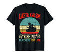 Father Son Fishing Partners Life Dad T-Shirt - Minimalist Print Unisex - T-Shirt, Sweatshirt, Hoodie