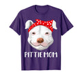 Pitbull Dog Lovers Pittie Mom Mothers T-Shirt - Unique Graphic for Adults - T-Shirt, Sweatshirt, Hoodie