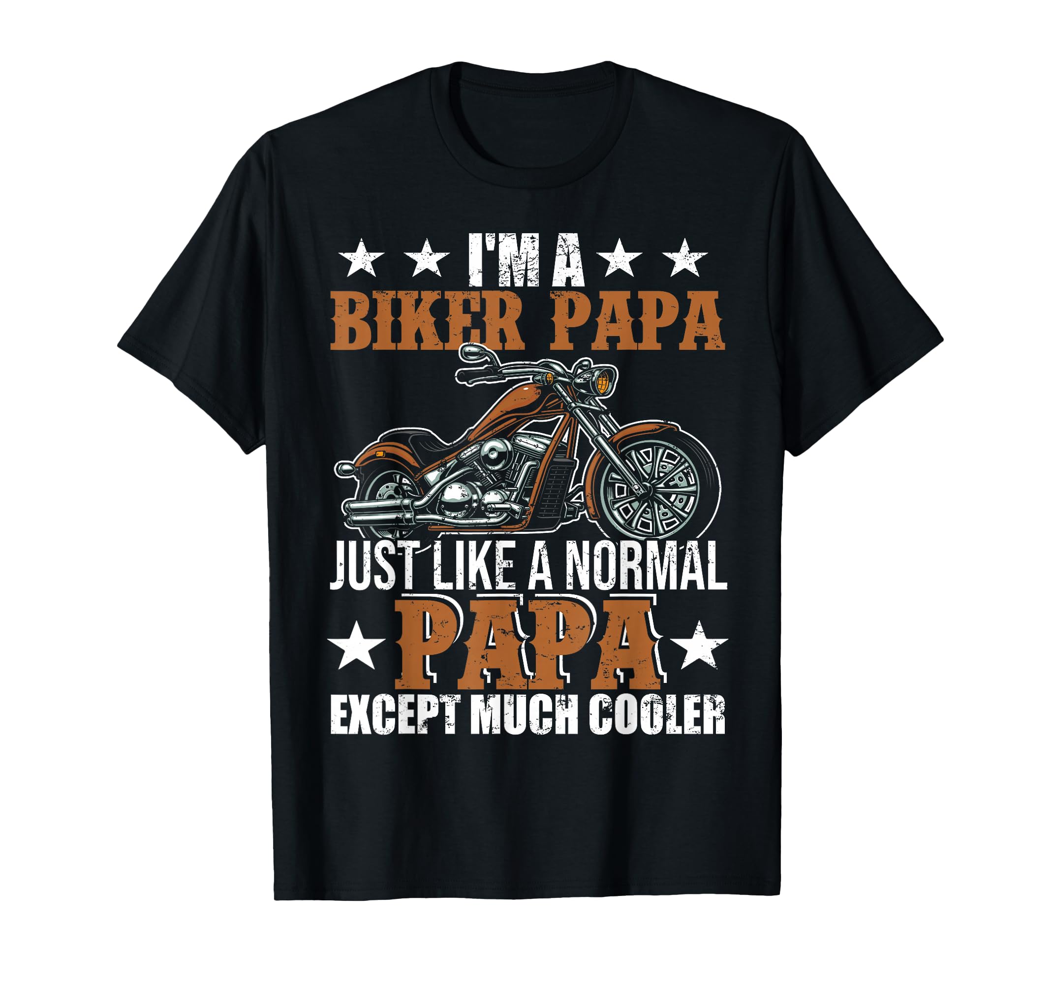 Im Biker Papa Happy Fathers Day Matching T-Shirt - Minimalist Print Unisex - T-Shirt, Sweatshirt, Hoodie
