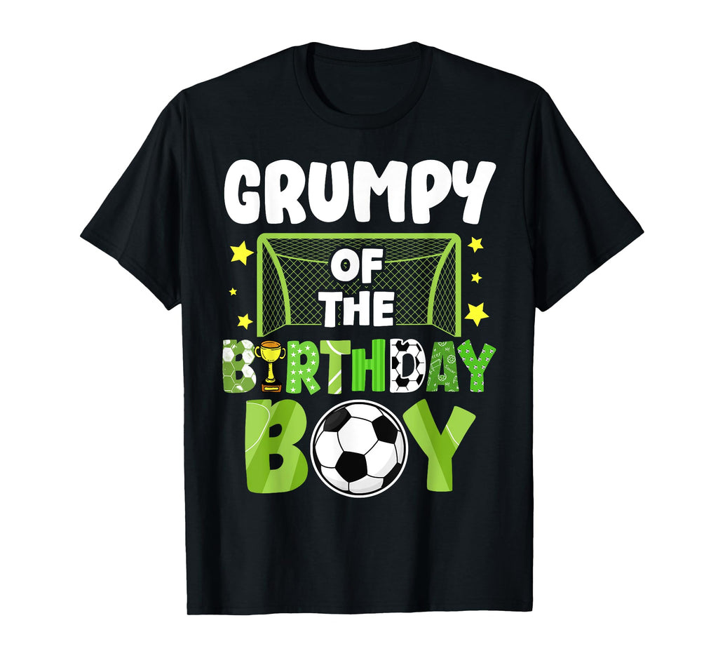 Soccer Grumpy Birthday Party Soccer T-Shirt - Streetwear Style Men Women - T-Shirt, Sweatshirt, Hoodie