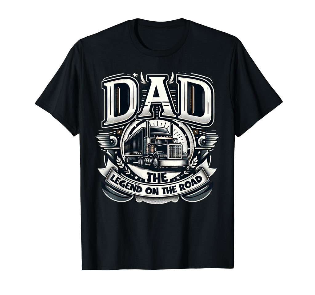Dad Fathers Day Dad Legend Road Dad T-Shirt - Minimalist Print for Adults - T-Shirt, Sweatshirt, Hoodie