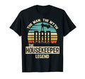 Mens Myth Legend Dad Housekeeper T-Shirt - Streetwear Style for Adults - T-Shirt, Sweatshirt, Hoodie