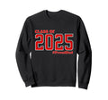 Proud Dad Class 2025 Graduate Sweatshirt - Fun Novelty Design for Adults - T-Shirt, Sweatshirt, Hoodie