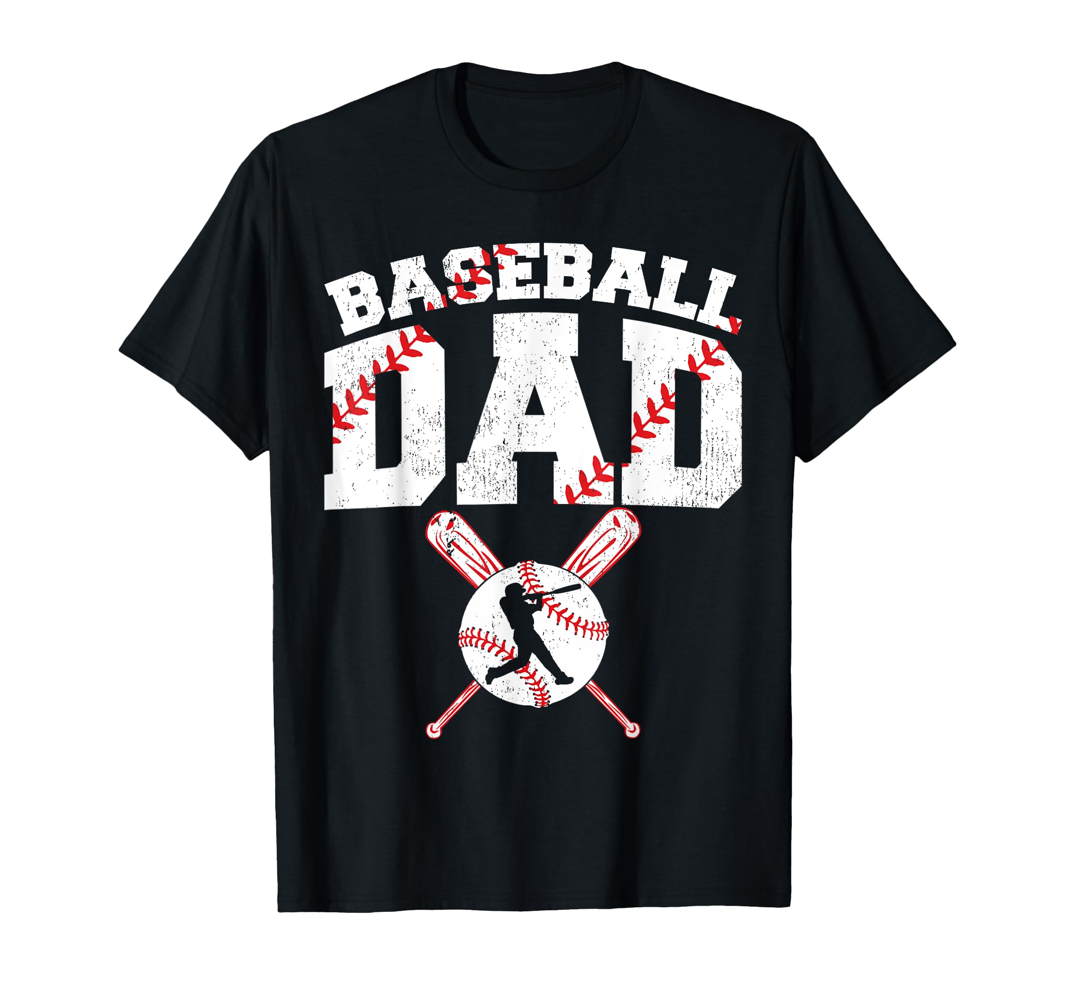 Baseball Dad Dad Baseball Fathers T-Shirt - Fun Novelty Design Men Women - T-Shirt, Sweatshirt, Hoodie