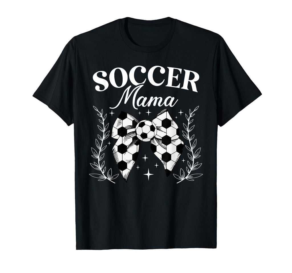 Soccer Mama Coquette Soccer Mom Soccer T-Shirt - Unique Graphic Unisex - T-Shirt, Sweatshirt, Hoodie