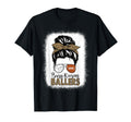 Volleyball And Football Mom Messy T-Shirt - Streetwear Style for Adults - T-Shirt, Sweatshirt, Hoodie